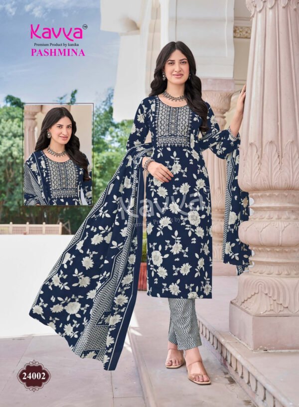 Pashmina Premium Readymade Cotton Pant Suit